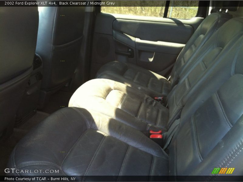 Black Clearcoat / Midnight Grey 2002 Ford Explorer XLT 4x4