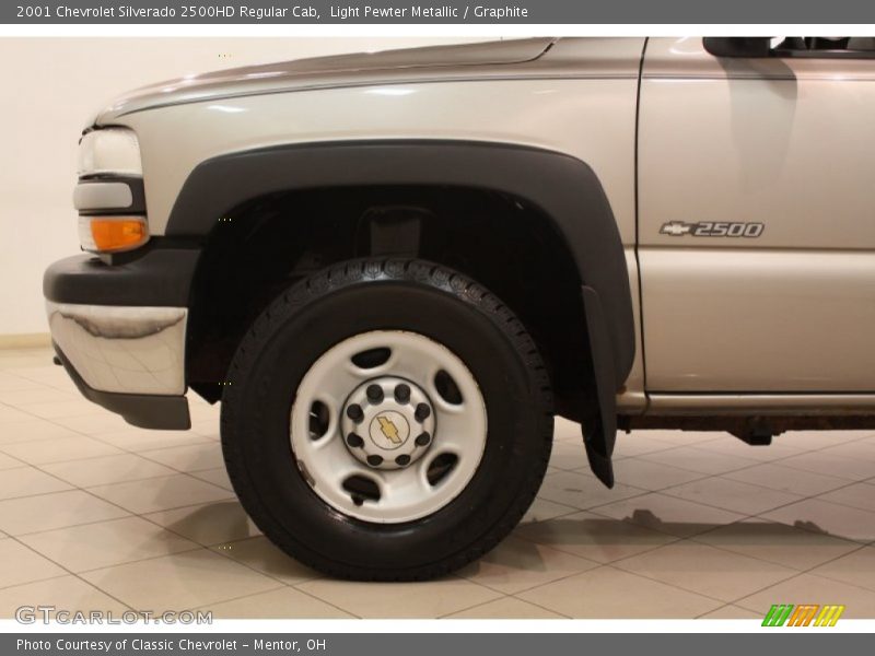 Light Pewter Metallic / Graphite 2001 Chevrolet Silverado 2500HD Regular Cab