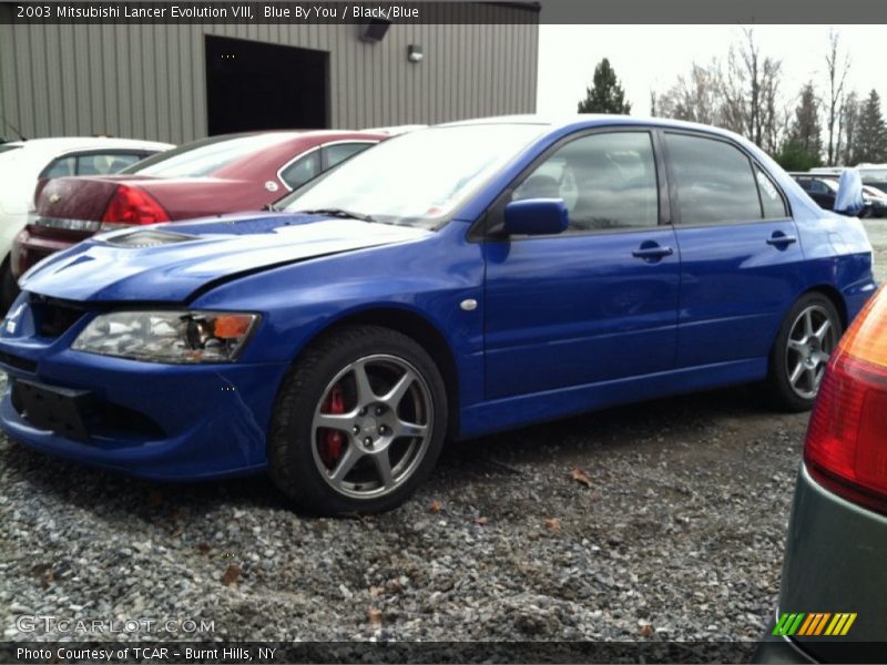 Blue By You / Black/Blue 2003 Mitsubishi Lancer Evolution VIII