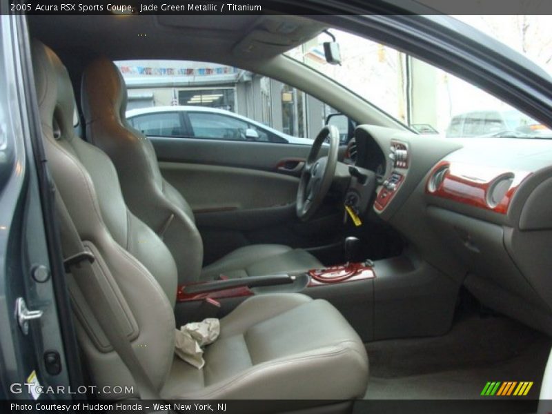 Jade Green Metallic / Titanium 2005 Acura RSX Sports Coupe