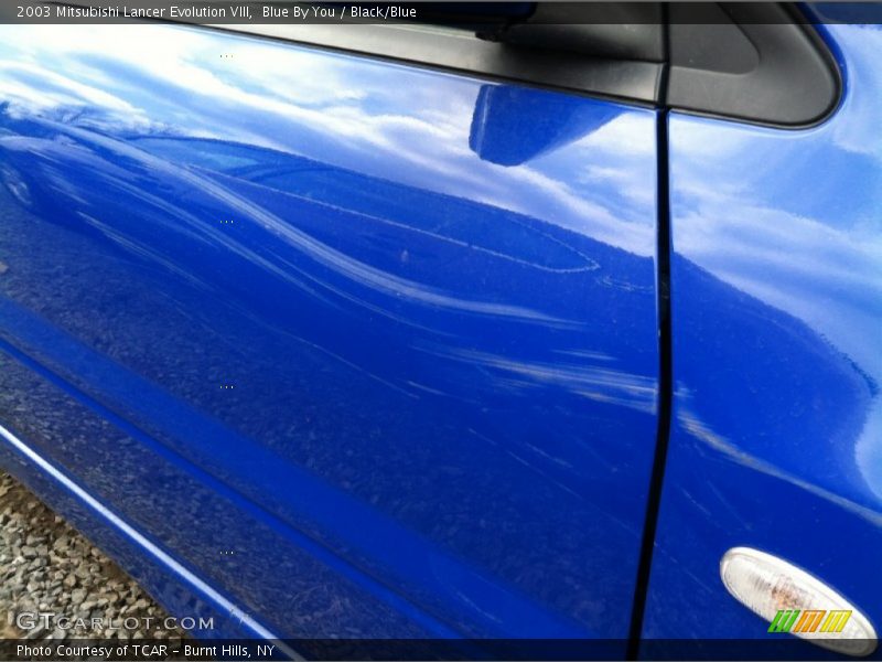 Blue By You / Black/Blue 2003 Mitsubishi Lancer Evolution VIII