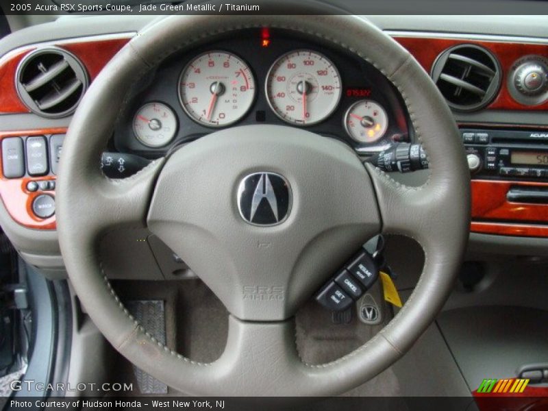 Jade Green Metallic / Titanium 2005 Acura RSX Sports Coupe