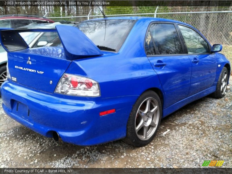  2003 Lancer Evolution VIII Blue By You