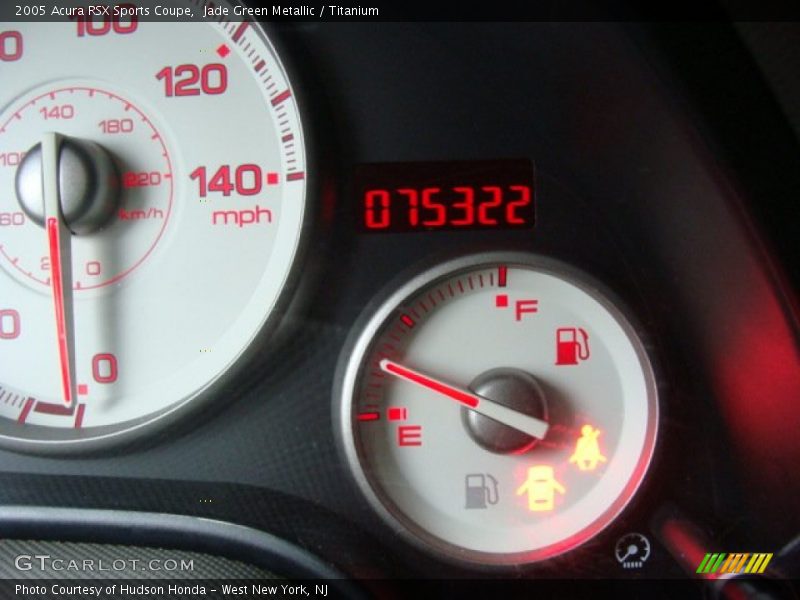 Jade Green Metallic / Titanium 2005 Acura RSX Sports Coupe