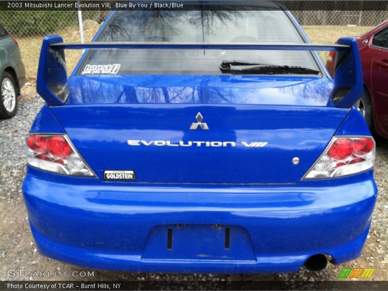 Blue By You / Black/Blue 2003 Mitsubishi Lancer Evolution VIII