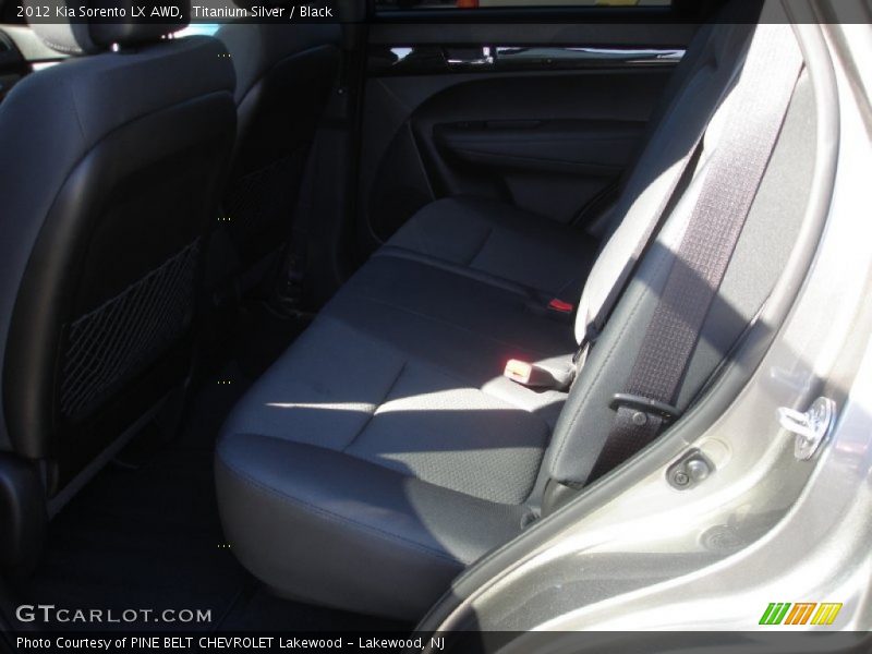 Titanium Silver / Black 2012 Kia Sorento LX AWD