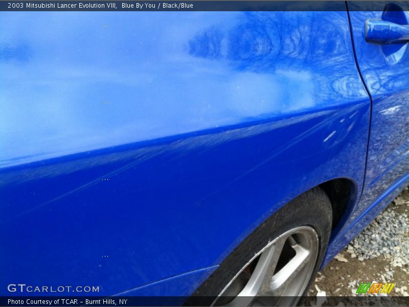 Blue By You / Black/Blue 2003 Mitsubishi Lancer Evolution VIII