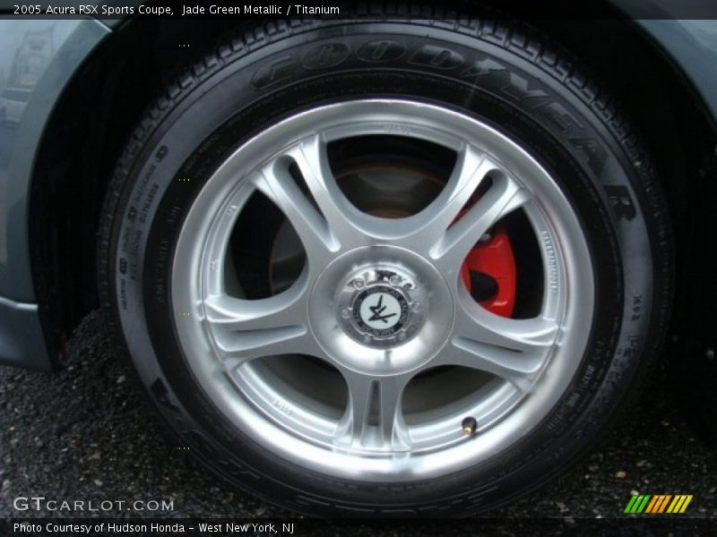 Jade Green Metallic / Titanium 2005 Acura RSX Sports Coupe