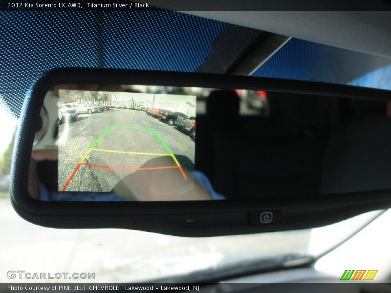 Titanium Silver / Black 2012 Kia Sorento LX AWD