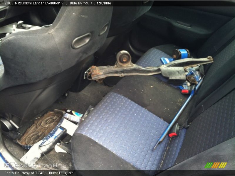 Blue By You / Black/Blue 2003 Mitsubishi Lancer Evolution VIII