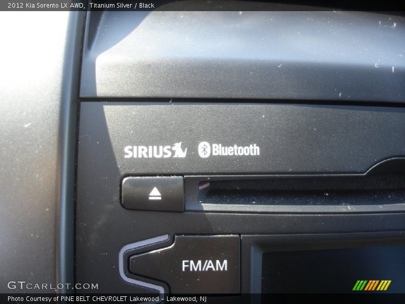 Titanium Silver / Black 2012 Kia Sorento LX AWD