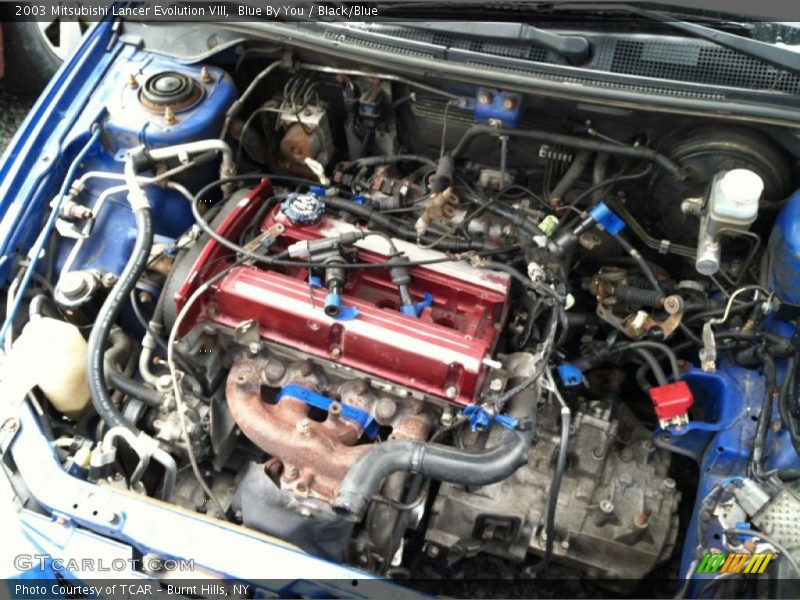 Blue By You / Black/Blue 2003 Mitsubishi Lancer Evolution VIII