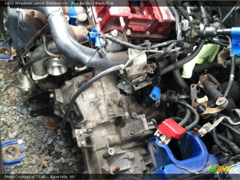 Blue By You / Black/Blue 2003 Mitsubishi Lancer Evolution VIII
