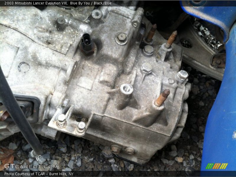 Blue By You / Black/Blue 2003 Mitsubishi Lancer Evolution VIII
