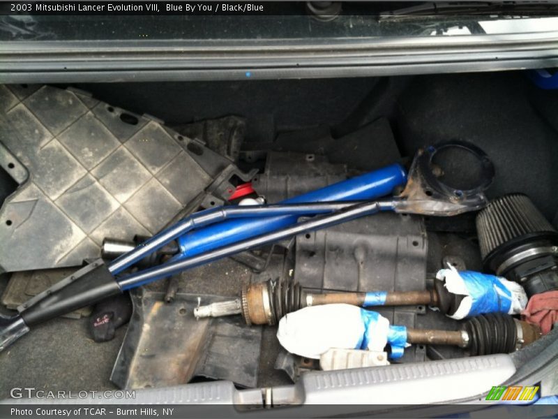 Blue By You / Black/Blue 2003 Mitsubishi Lancer Evolution VIII