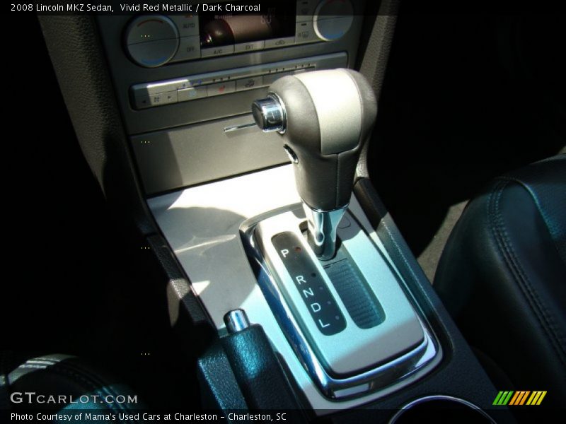Vivid Red Metallic / Dark Charcoal 2008 Lincoln MKZ Sedan