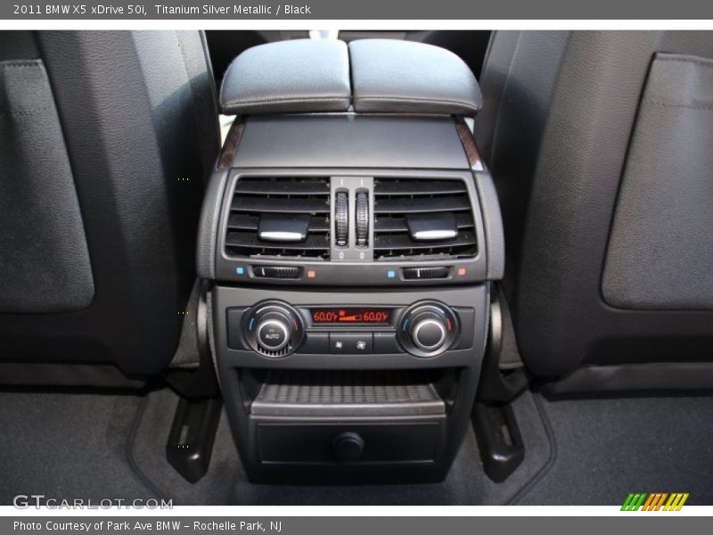Titanium Silver Metallic / Black 2011 BMW X5 xDrive 50i