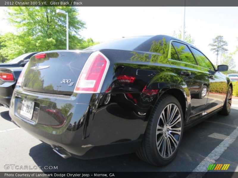 Gloss Black / Black 2012 Chrysler 300 S V6
