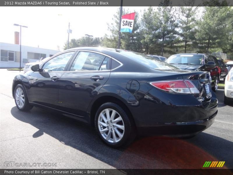 Polished Slate / Black 2012 Mazda MAZDA6 i Touring Sedan