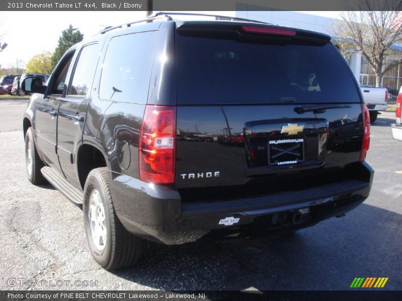 Black / Ebony 2013 Chevrolet Tahoe LT 4x4