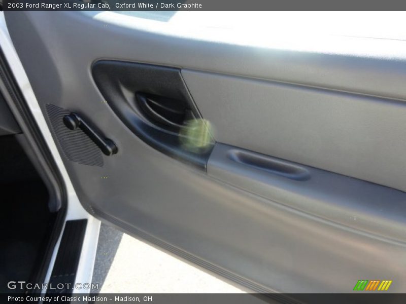Oxford White / Dark Graphite 2003 Ford Ranger XL Regular Cab