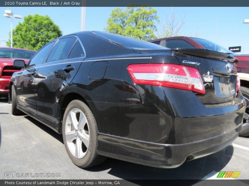 Black / Ash Gray 2010 Toyota Camry LE