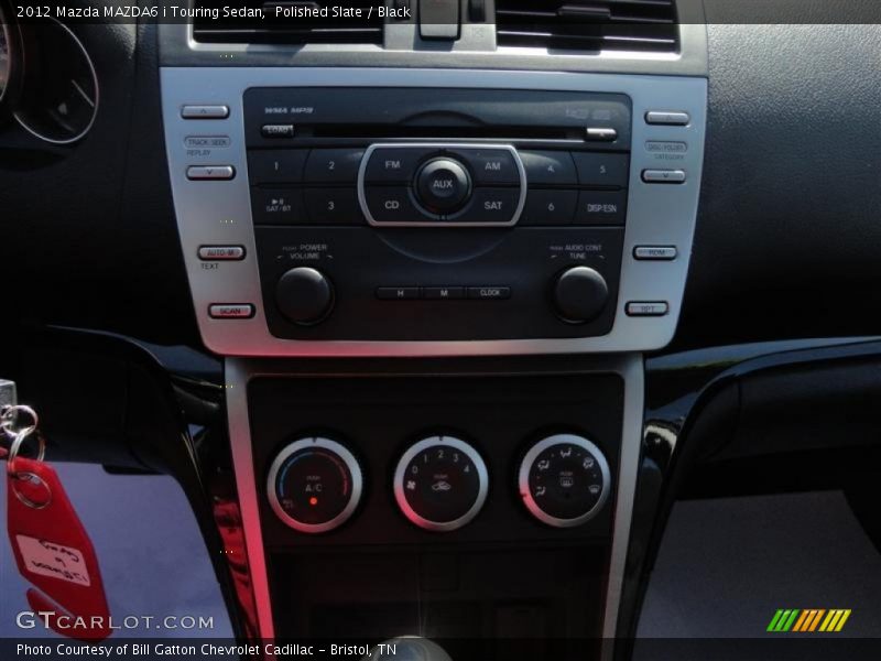 Polished Slate / Black 2012 Mazda MAZDA6 i Touring Sedan