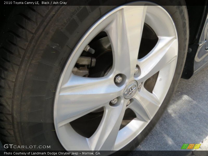 Black / Ash Gray 2010 Toyota Camry LE
