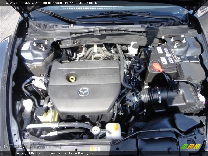 Polished Slate / Black 2012 Mazda MAZDA6 i Touring Sedan