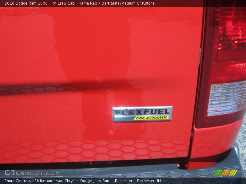 Flame Red / Dark Slate/Medium Graystone 2010 Dodge Ram 1500 TRX Crew Cab