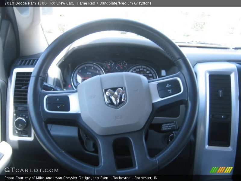 Flame Red / Dark Slate/Medium Graystone 2010 Dodge Ram 1500 TRX Crew Cab