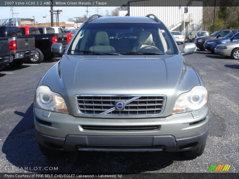 Willow Green Metallic / Taupe 2007 Volvo XC90 3.2 AWD