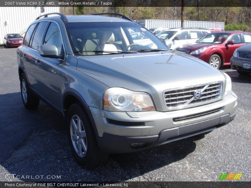 Willow Green Metallic / Taupe 2007 Volvo XC90 3.2 AWD