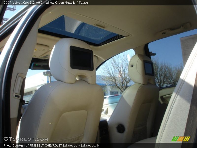 Willow Green Metallic / Taupe 2007 Volvo XC90 3.2 AWD