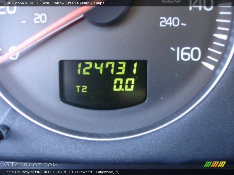 Willow Green Metallic / Taupe 2007 Volvo XC90 3.2 AWD