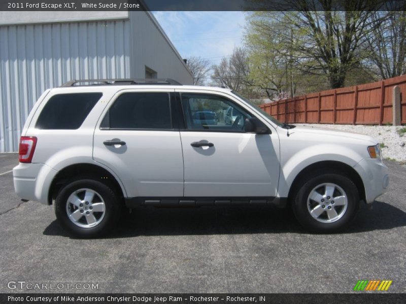 White Suede / Stone 2011 Ford Escape XLT