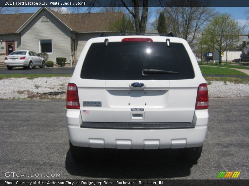 White Suede / Stone 2011 Ford Escape XLT