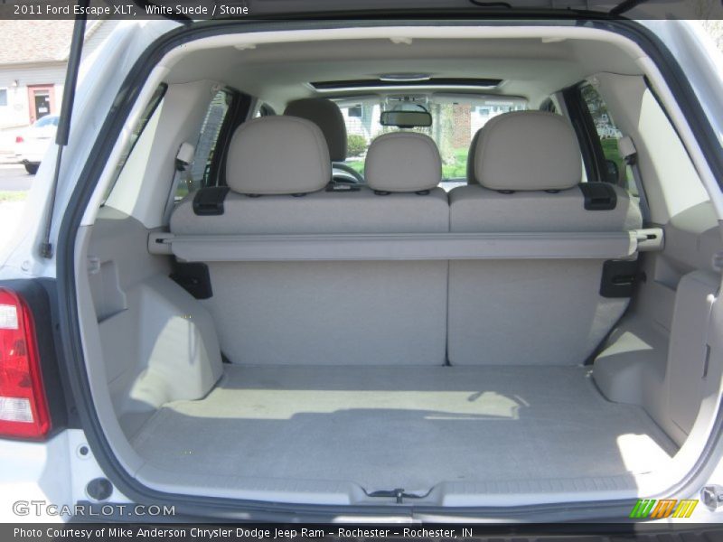 White Suede / Stone 2011 Ford Escape XLT