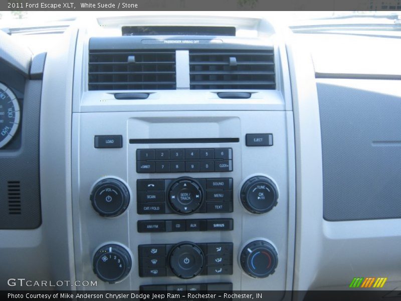 White Suede / Stone 2011 Ford Escape XLT