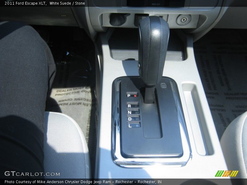 White Suede / Stone 2011 Ford Escape XLT