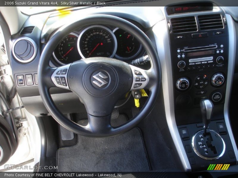 Silky Silver Metallic / Black 2006 Suzuki Grand Vitara 4x4