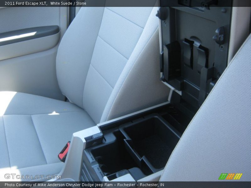 White Suede / Stone 2011 Ford Escape XLT