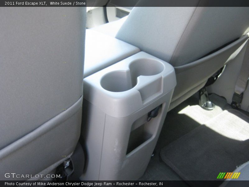 White Suede / Stone 2011 Ford Escape XLT