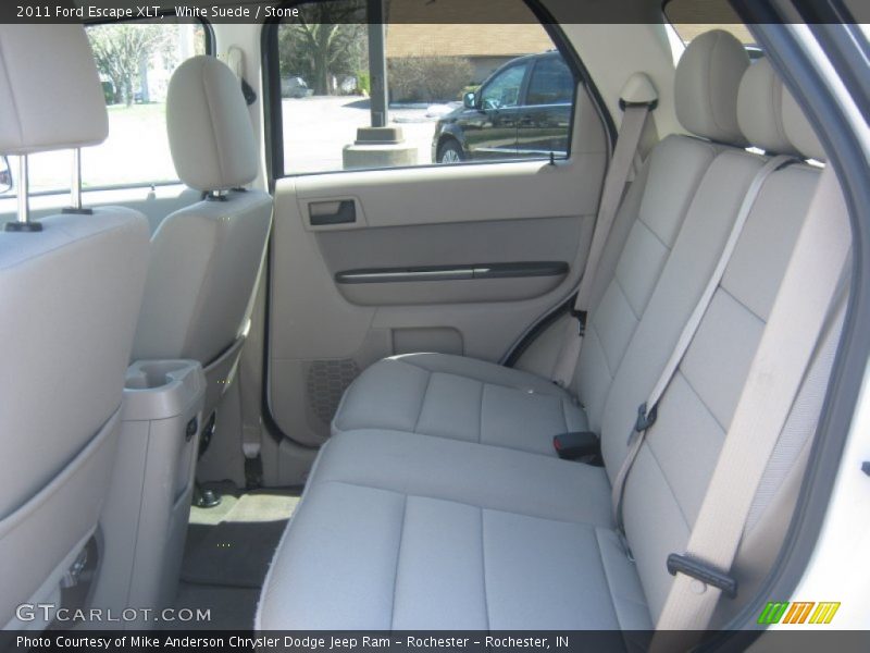 White Suede / Stone 2011 Ford Escape XLT