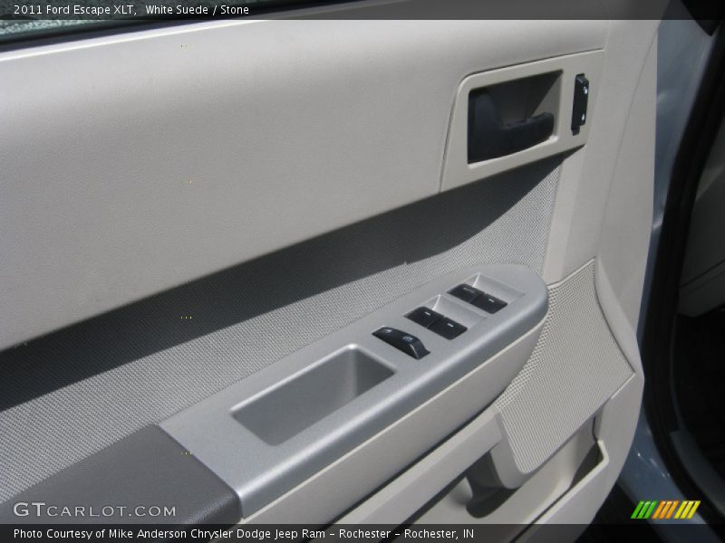 White Suede / Stone 2011 Ford Escape XLT