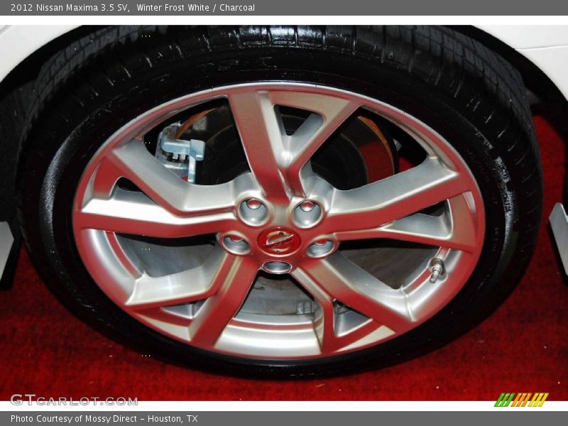Winter Frost White / Charcoal 2012 Nissan Maxima 3.5 SV