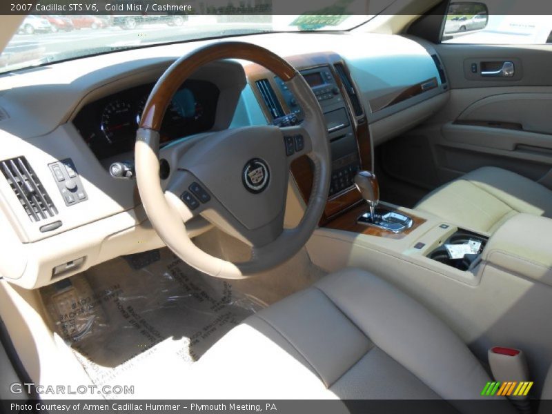 Gold Mist / Cashmere 2007 Cadillac STS V6