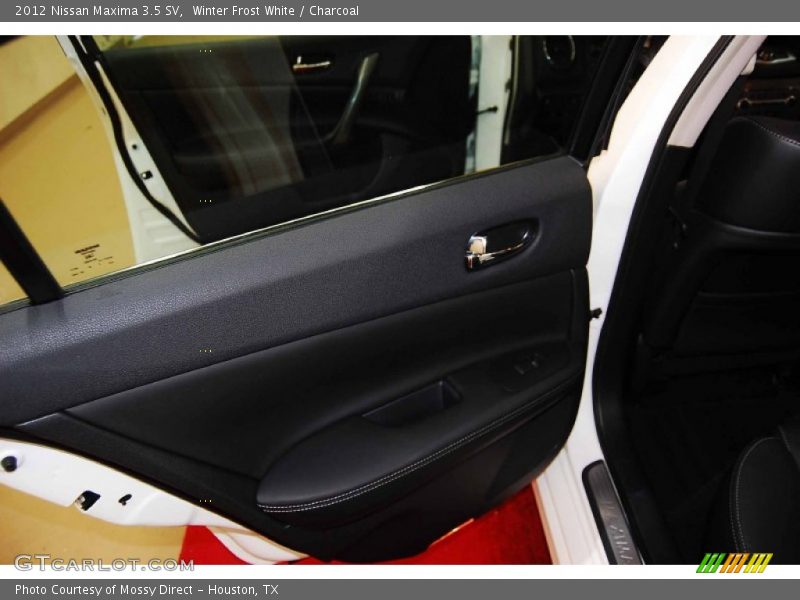 Winter Frost White / Charcoal 2012 Nissan Maxima 3.5 SV