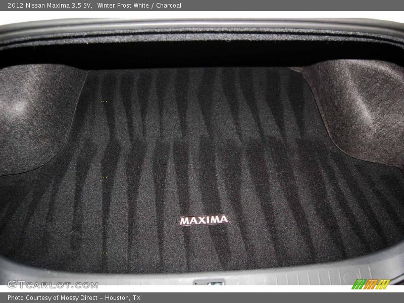 Winter Frost White / Charcoal 2012 Nissan Maxima 3.5 SV