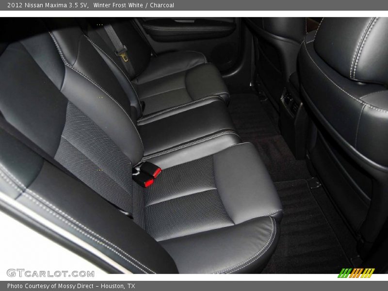 Winter Frost White / Charcoal 2012 Nissan Maxima 3.5 SV